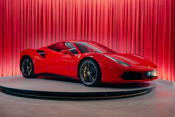 Ferrari Front 3/4 Left View