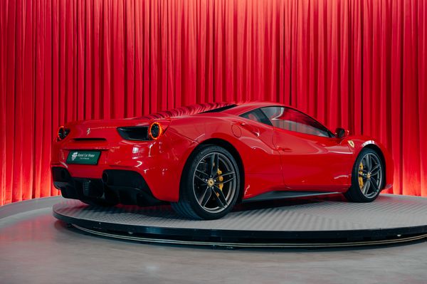 Ferrari Rear 3/4 Right View